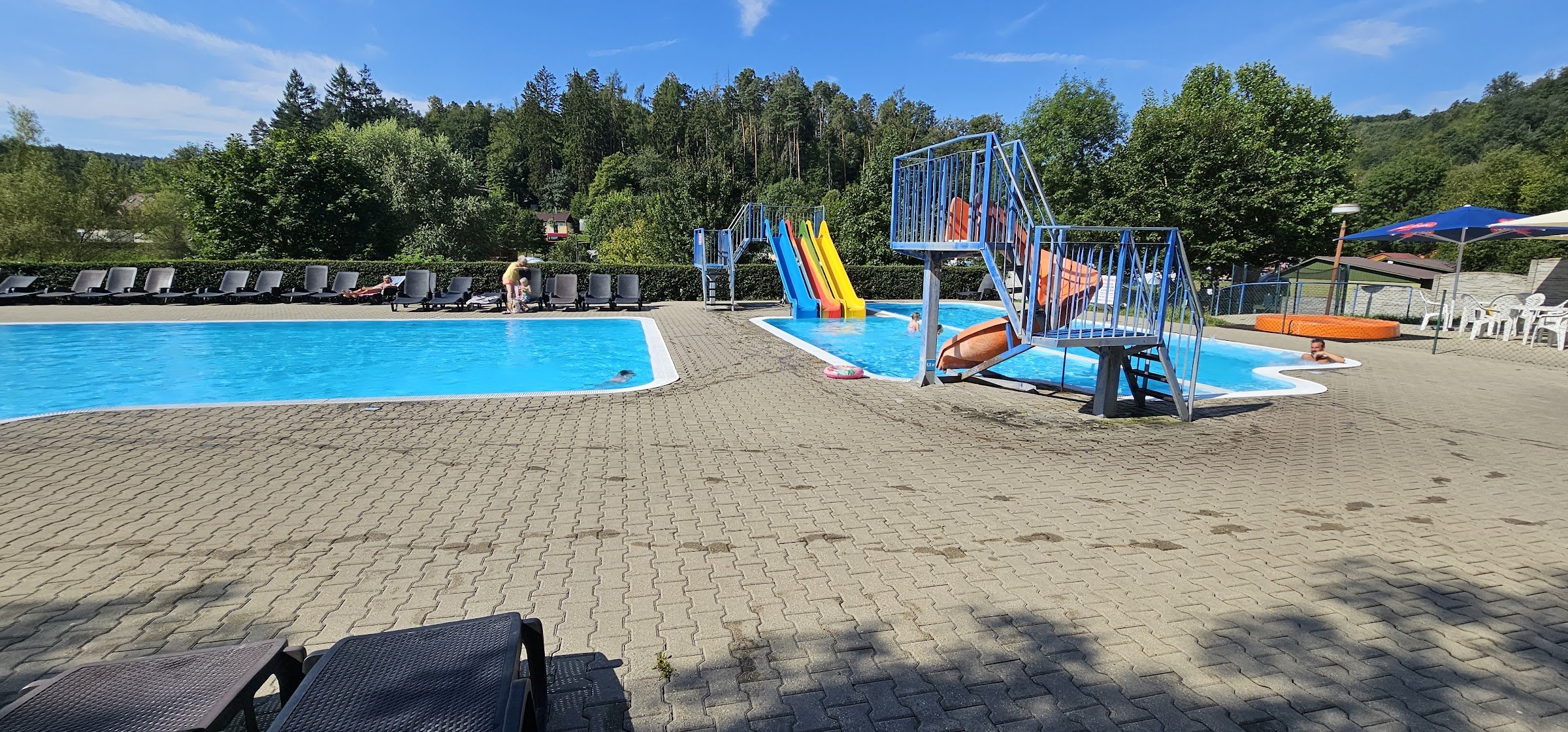 Camp Bítov (Kemp Bítov) — Bítov Castle / Dyje River